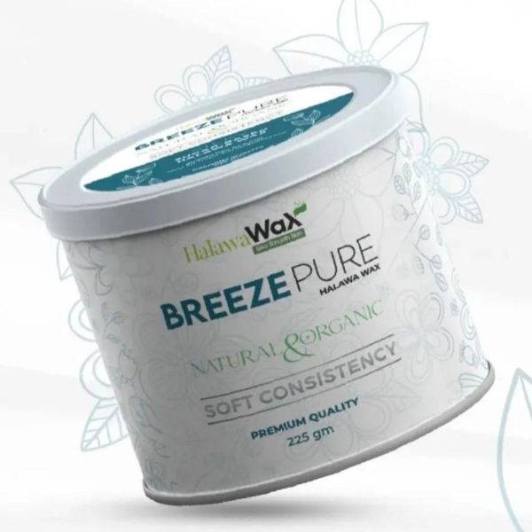 Breeze Pure Organic Halawa Finger Wax | Hair Removal Wax | Best Quality Finger Wax (with Box ) (225g)