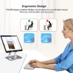 360-rotating-metal-tablet-mobile-adjustable-foldable-and-portable-desk-mount-with-cooling-design-for-phones-tablets-and-small-devices-device-cooling-stand-stainless-steel-stand-t – 1