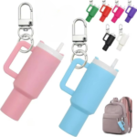 colorful-mini-stanley-tumbler-key-chain-cute-miniature-tumbler-charm-for-handbags-backpacks-car-keys-portable-stanley-cup-key-chain-accessory-random-color-key-chain-sta-3 – 1