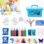 Handmade Water Toys Water Elf Set Ocean – Magic Water Toy Kit – Shape Mold Handmade Water Elves Toy, Marine Life Creature Toys For Kids