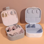 jewelry-organizer-box-portable-jewelry-storage-box-sleek-portable-multi-functional-travel-jewelry-organizer-durable-compact-ring-necklace-earring-storage-boxes-with-mirror-for-travel – 1